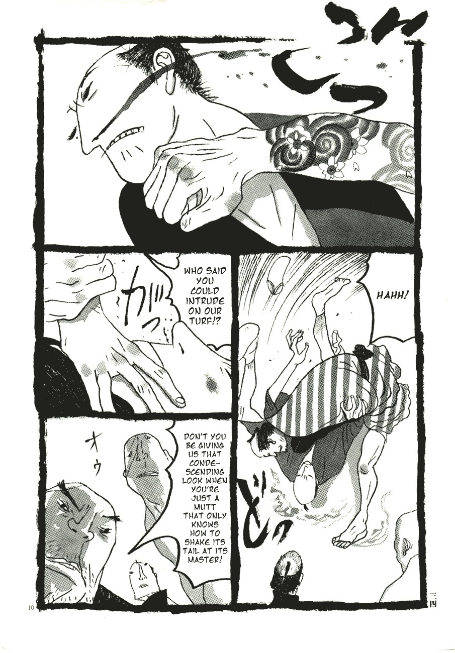 Takemitsu Zamurai Chapter 52 page 10 - Chapter 52: The Loyal Dog Barks at the Setting Sun