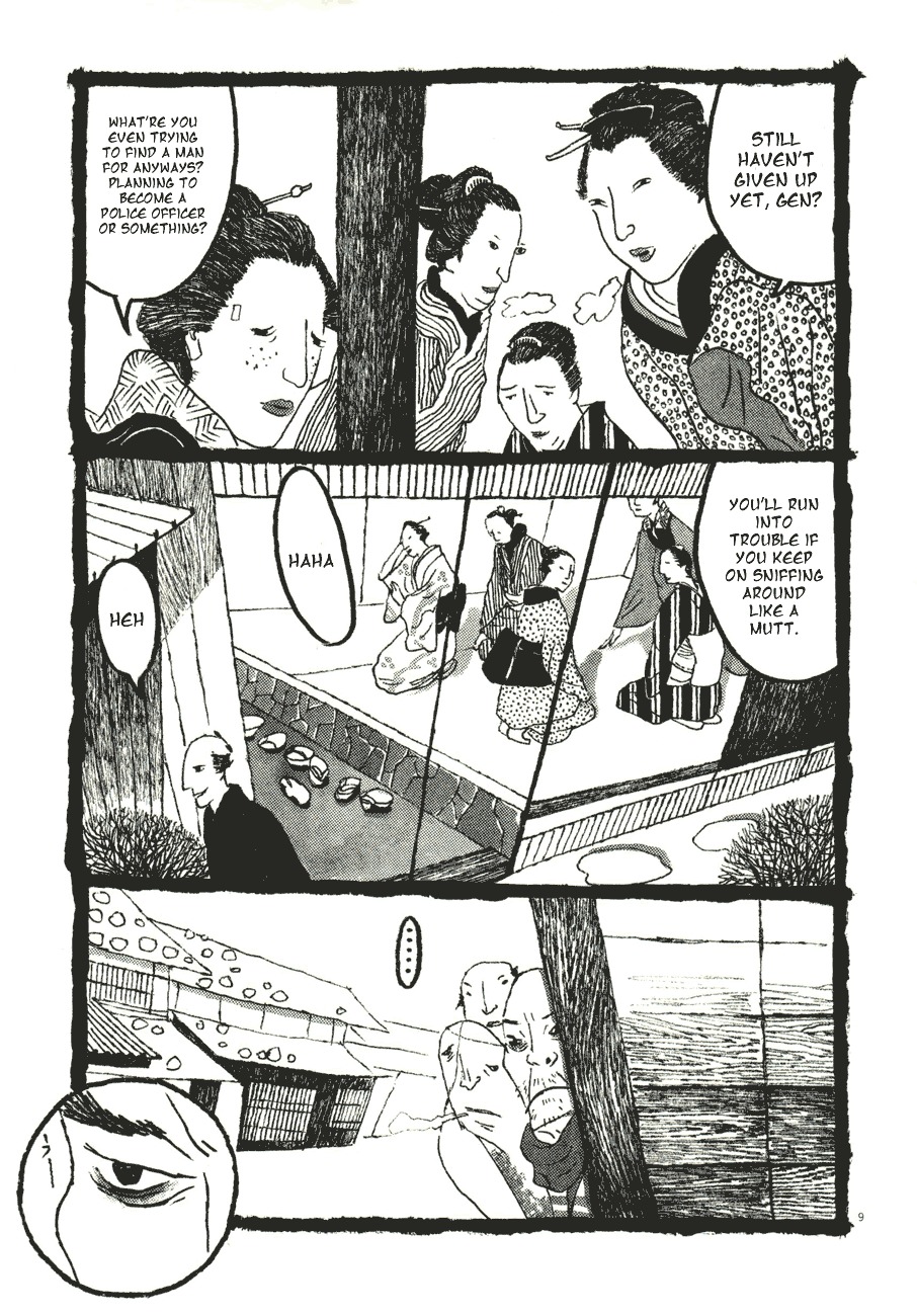 Takemitsu Zamurai Chapter 52 page 9 - Chapter 52: The Loyal Dog Barks at the Setting Sun