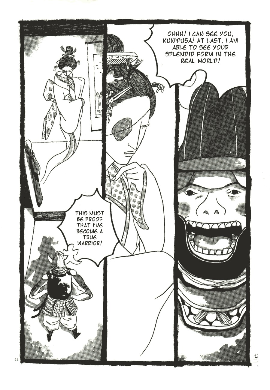 Takemitsu Zamurai Chapter 54 page 12 - Chapter 54: A Crab Under the Moonlit Night