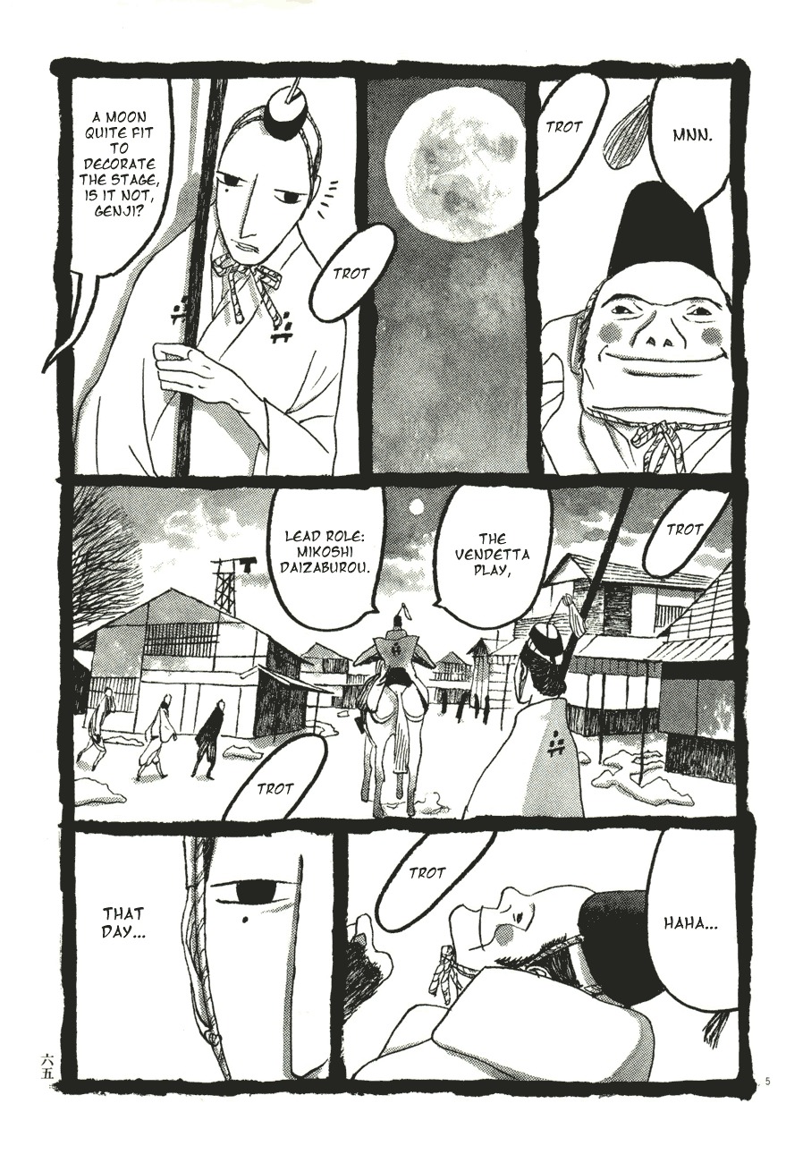 Takemitsu Zamurai Chapter 54 page 5 - Chapter 54: A Crab Under the Moonlit Night
