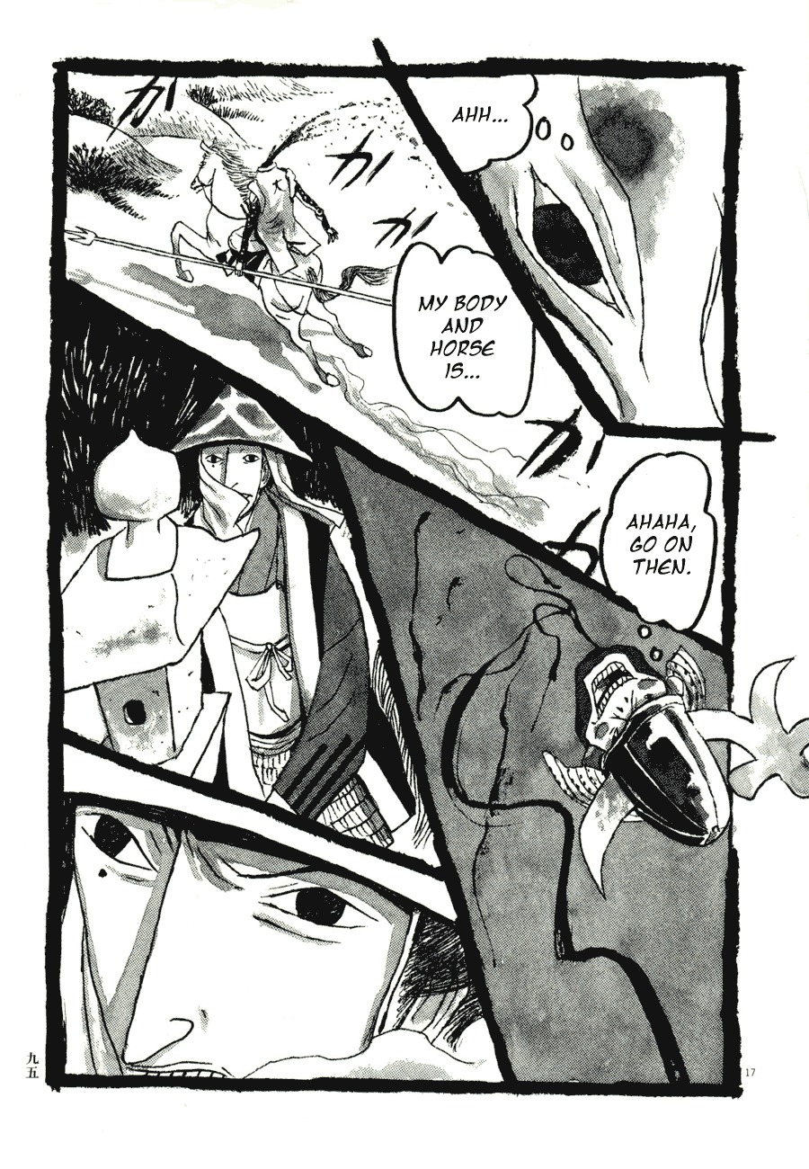 Takemitsu Zamurai Chapter 55 page 16 - Chapter 55: The Audible Hoofsteps of a Thousand Horsemen's Horses