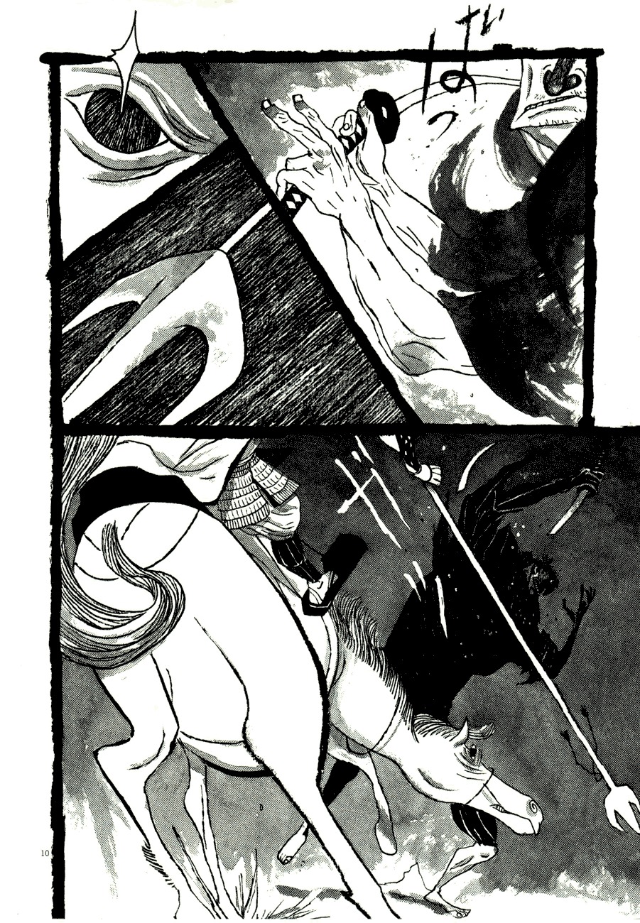 Takemitsu Zamurai Chapter 55 page 9 - Chapter 55: The Audible Hoofsteps of a Thousand Horsemen's Horses