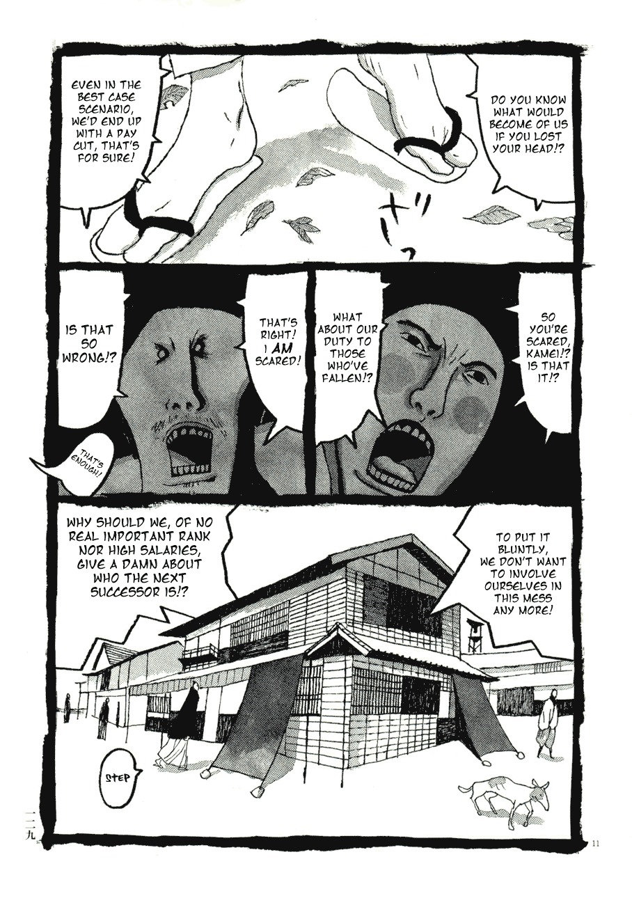 Takemitsu Zamurai Chapter 57 page 11 - Chapter 57: Comb and Sword