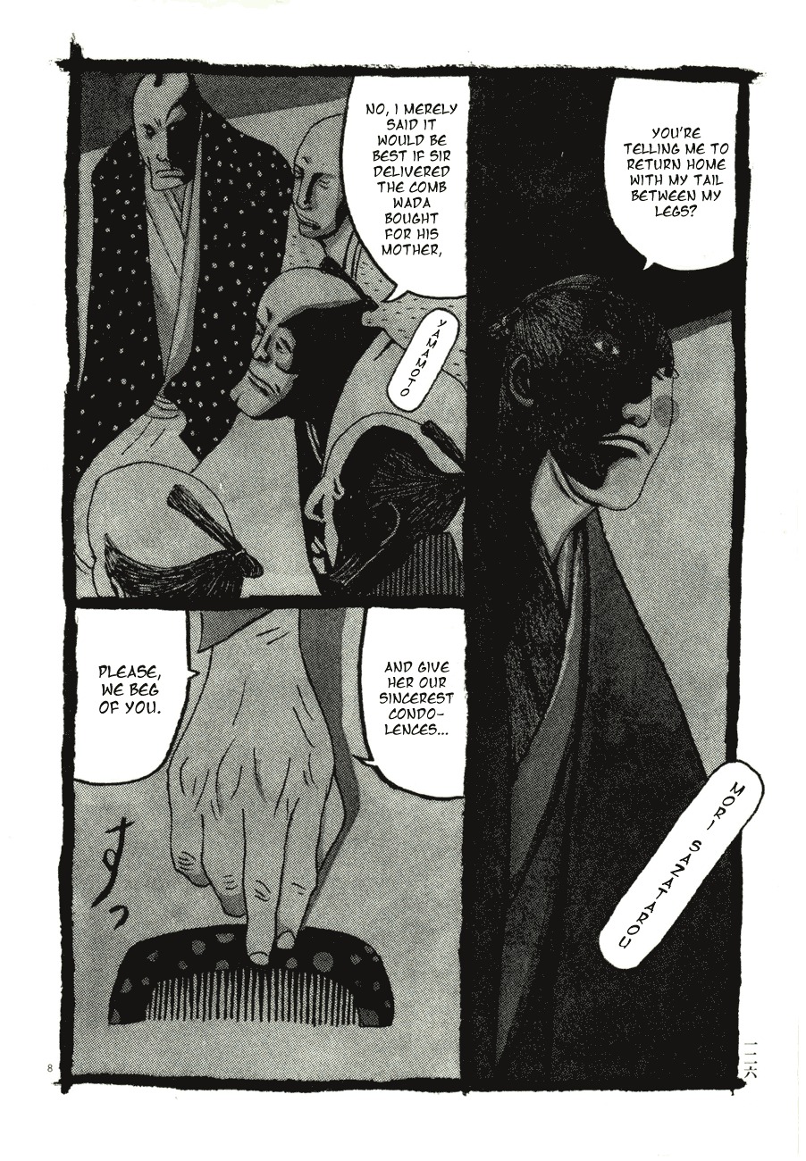 Takemitsu Zamurai Chapter 57 page 8 - Chapter 57: Comb and Sword
