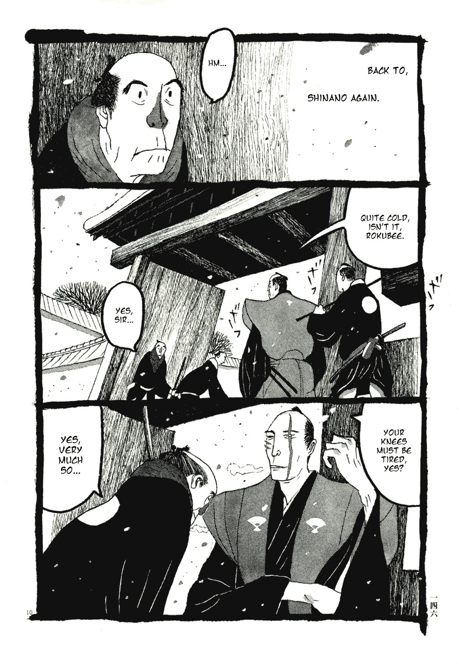 Takemitsu Zamurai Chapter 58 page 10 - Chapter 58: Koi Carp Under the Snow
