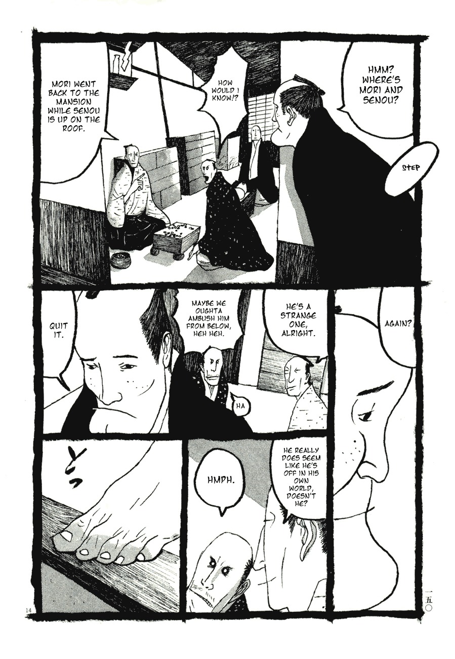 Takemitsu Zamurai Chapter 58 page 14 - Chapter 58: Koi Carp Under the Snow