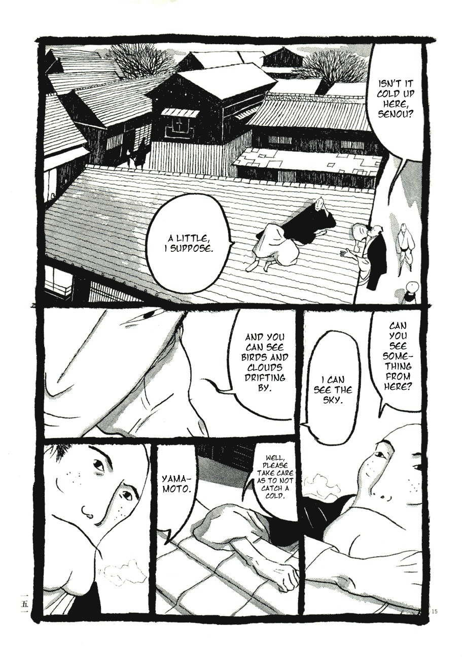 Takemitsu Zamurai Chapter 58 page 15 - Chapter 58: Koi Carp Under the Snow