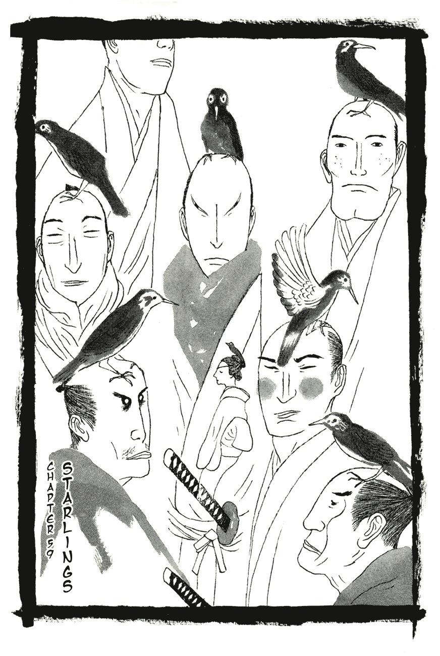 Takemitsu Zamurai Chapter 59 page 1 - Chapter 59: Starlings