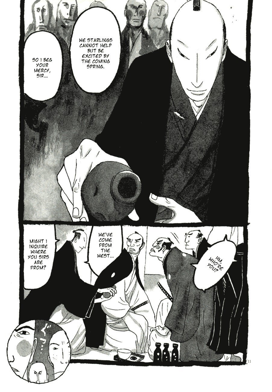 Takemitsu Zamurai Chapter 59 page 11 - Chapter 59: Starlings