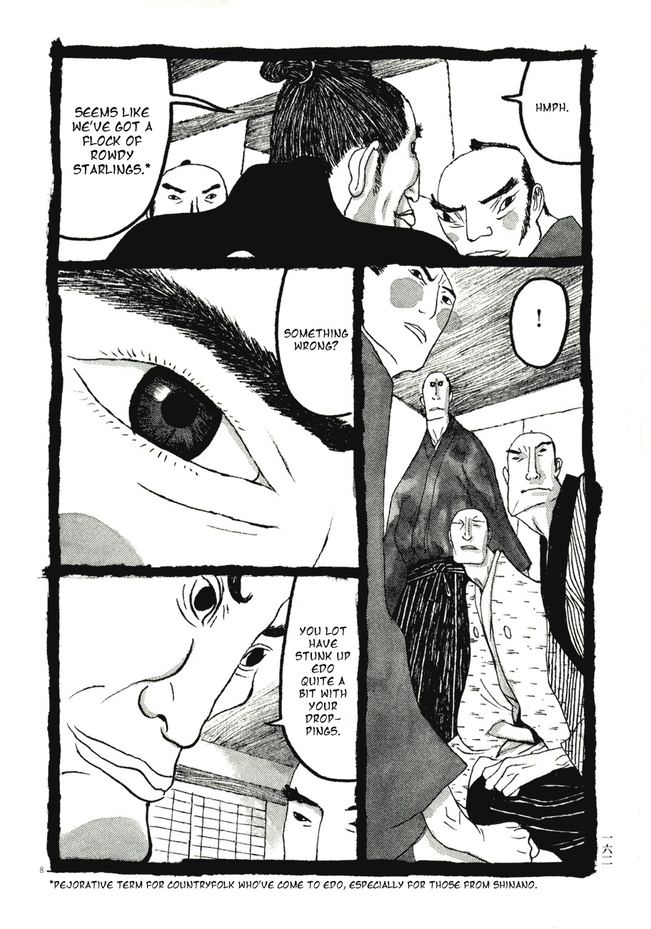 Takemitsu Zamurai Chapter 59 page 8 - Chapter 59: Starlings