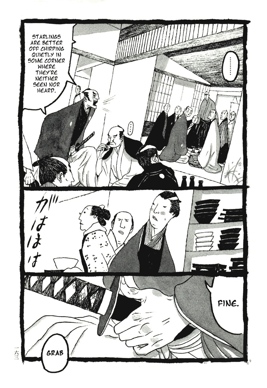 Takemitsu Zamurai Chapter 59 page 9 - Chapter 59: Starlings