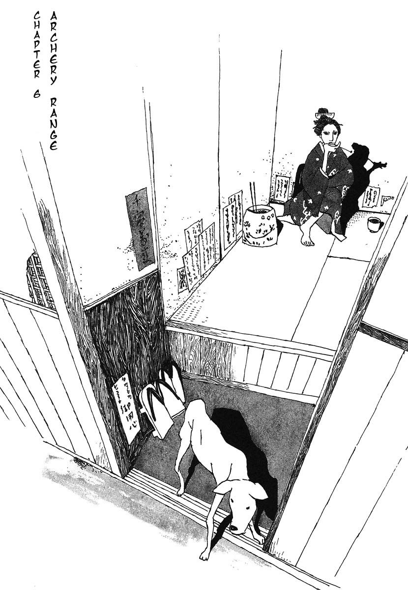 Takemitsu Zamurai Chapter 6 page 1 - Chapter 6: Archery Range