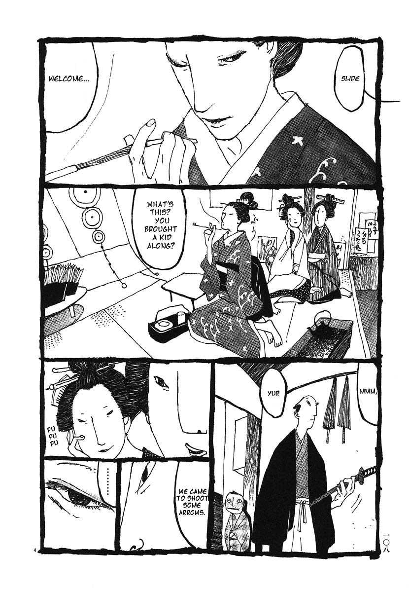 Takemitsu Zamurai Chapter 6 page 4 - Chapter 6: Archery Range