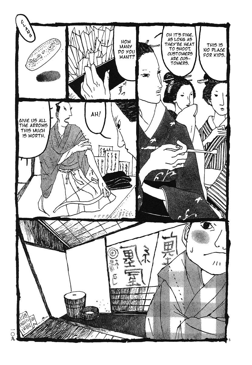 Takemitsu Zamurai Chapter 6 page 5 - Chapter 6: Archery Range
