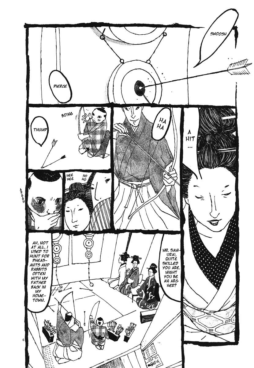 Takemitsu Zamurai Chapter 6 page 6 - Chapter 6: Archery Range