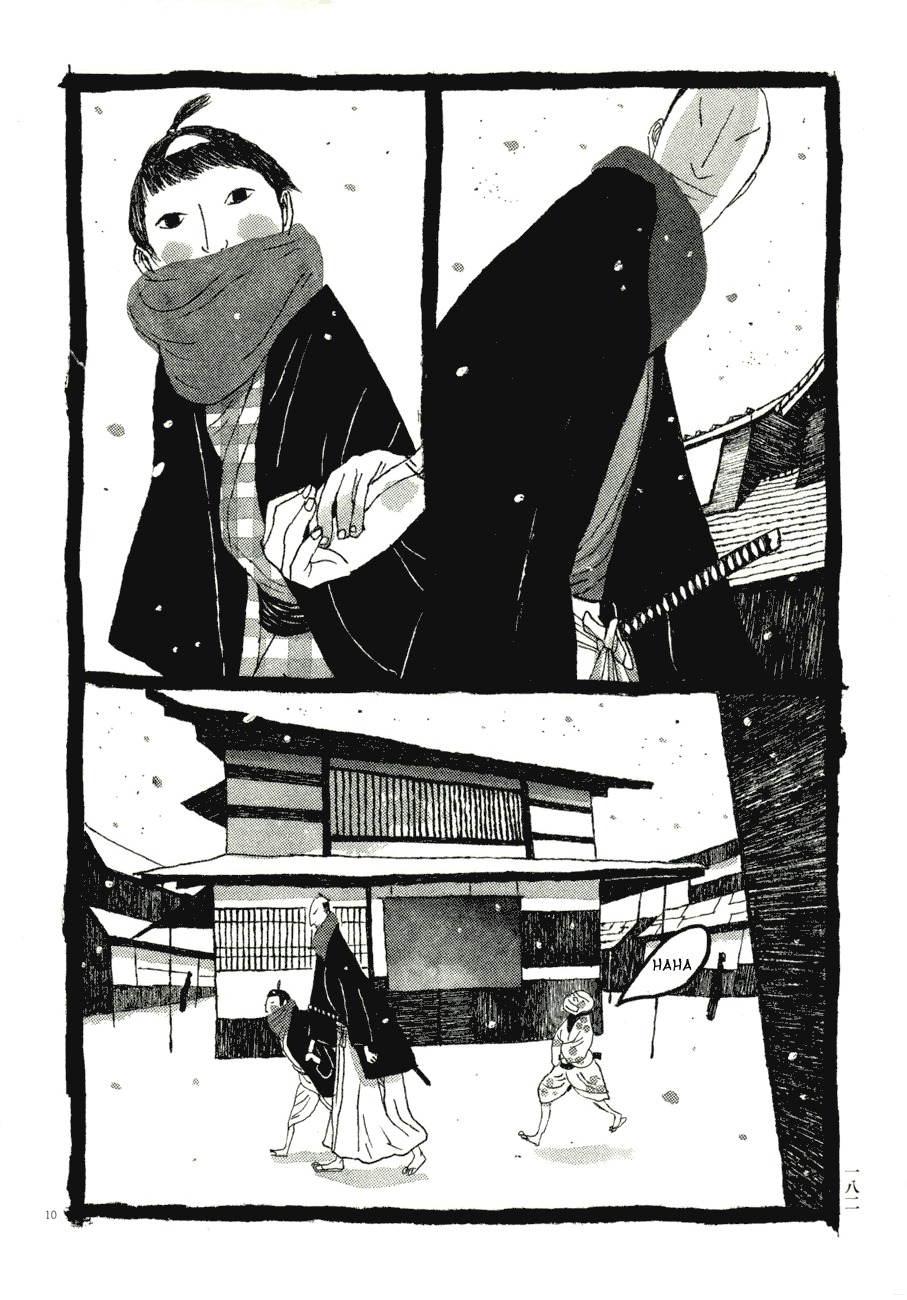 Takemitsu Zamurai Chapter 60 page 10 - Chapter 60: Snowing Edo