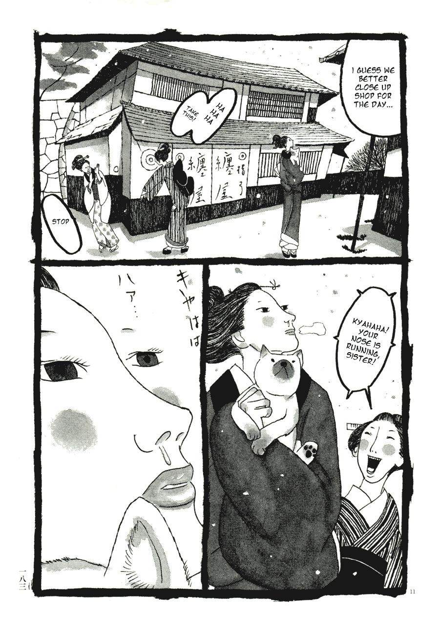 Takemitsu Zamurai Chapter 60 page 11 - Chapter 60: Snowing Edo