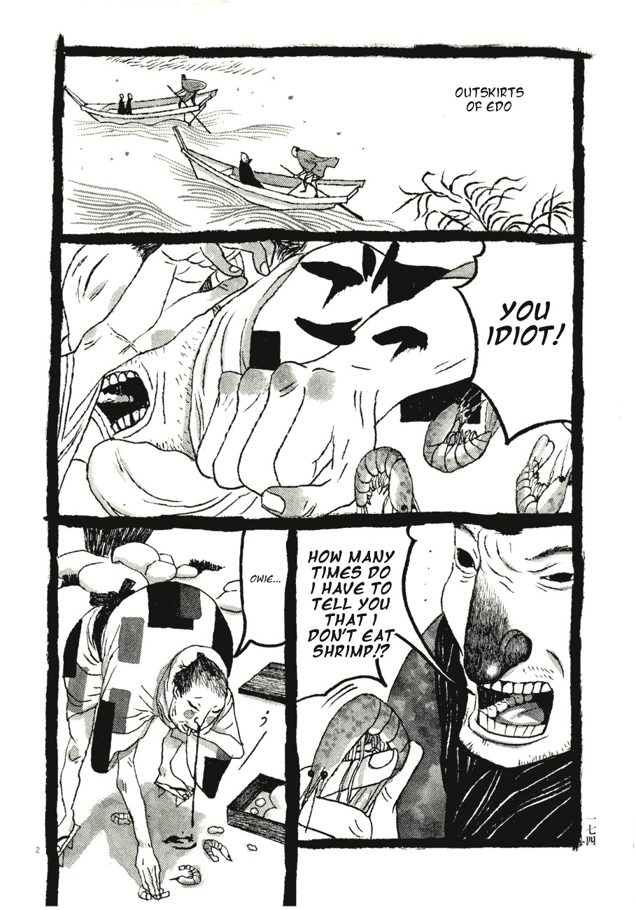 Takemitsu Zamurai Chapter 60 page 2 - Chapter 60: Snowing Edo