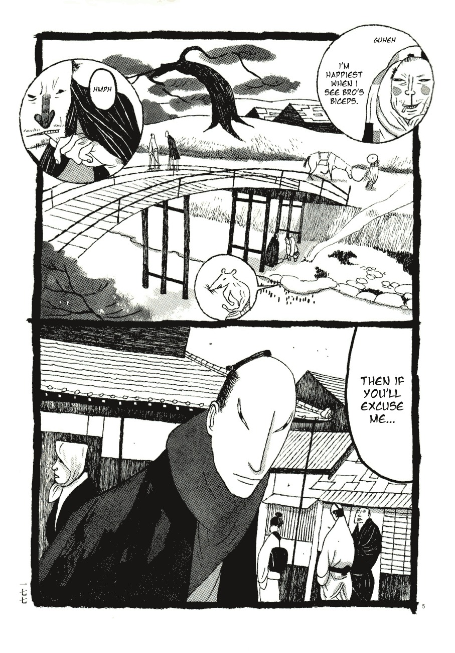 Takemitsu Zamurai Chapter 60 page 5 - Chapter 60: Snowing Edo