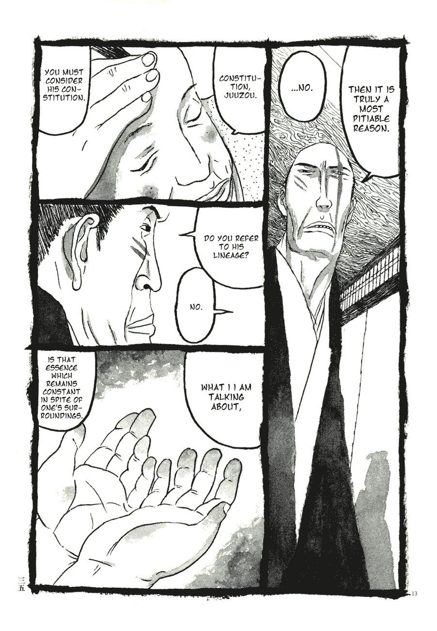Takemitsu Zamurai Chapter 62 page 22 - Chapter 62: Omurasaki Juuzou's Resolution