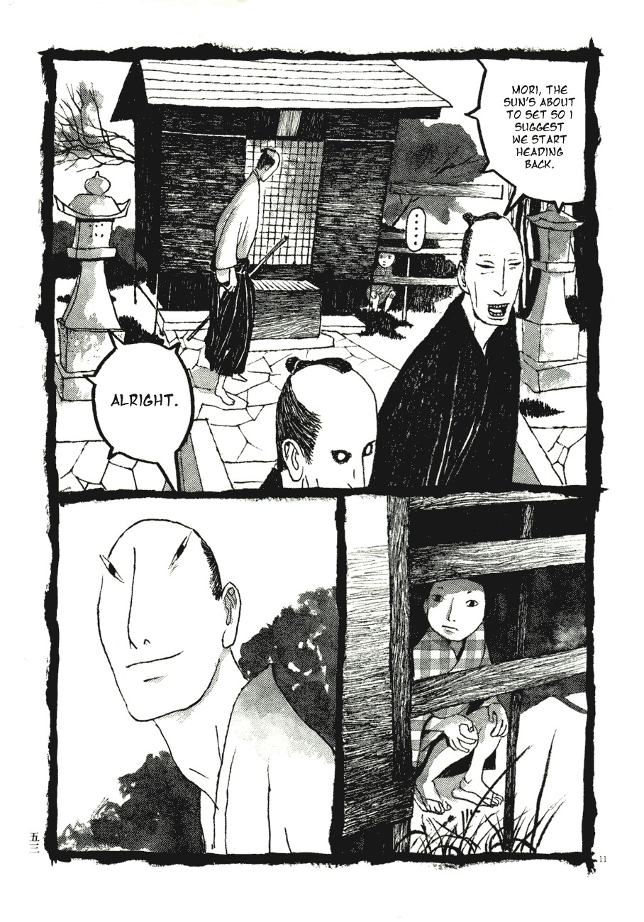 Takemitsu Zamurai Chapter 63 page 11 - Chapter 63: Three Animals by the Riverbed