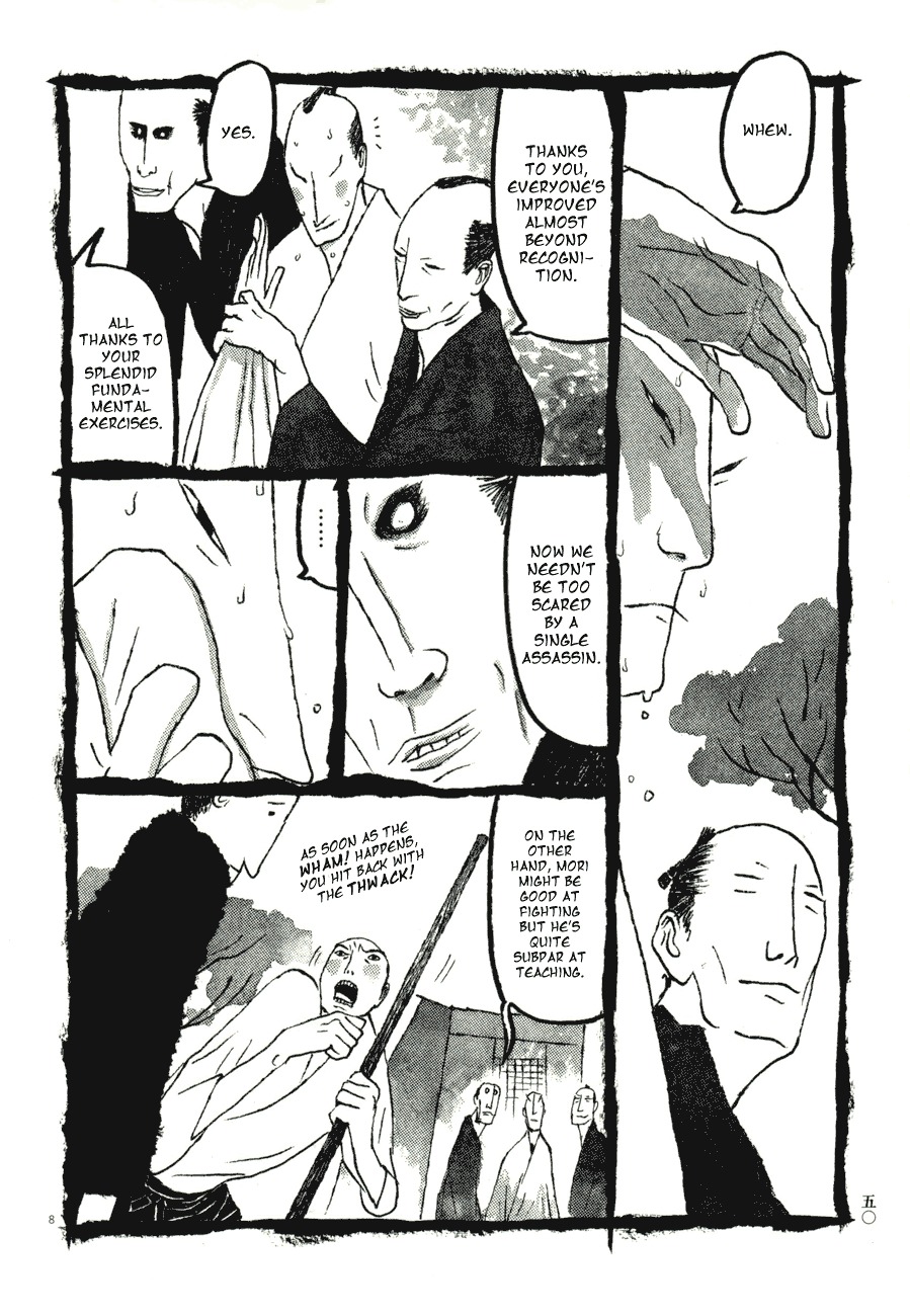 Takemitsu Zamurai Chapter 63 page 8 - Chapter 63: Three Animals by the Riverbed