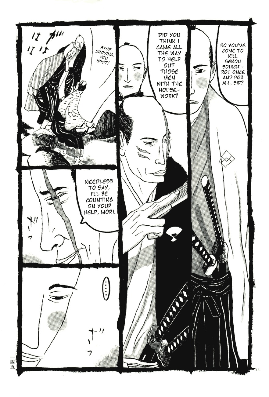 Takemitsu Zamurai Chapter 68 page 13 - Chapter 68: Mori Sazatarou's Decision