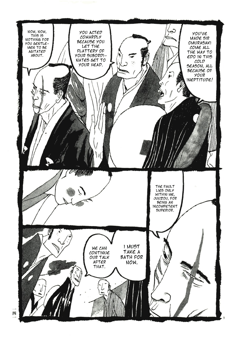 Takemitsu Zamurai Chapter 68 page 9 - Chapter 68: Mori Sazatarou's Decision
