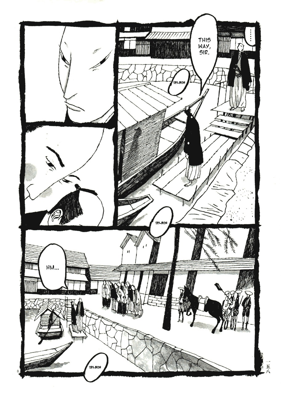Takemitsu Zamurai Chapter 69 page 8 - Chapter 69: Man on the Boat