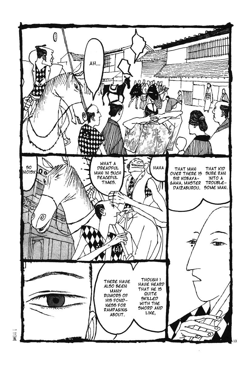 Takemitsu Zamurai Chapter 7 page 13 - Chapter 7: The Wind that Blows Between Life and Death