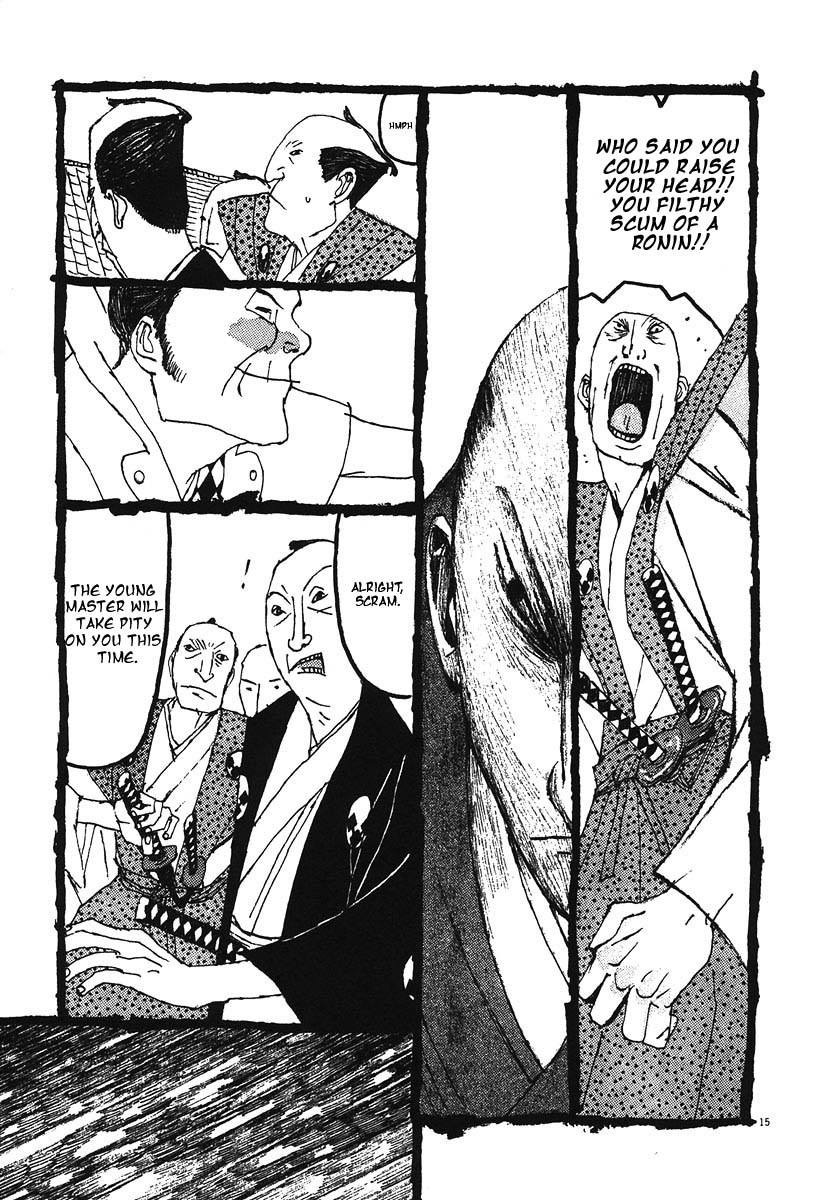 Takemitsu Zamurai Chapter 7 page 15 - Chapter 7: The Wind that Blows Between Life and Death
