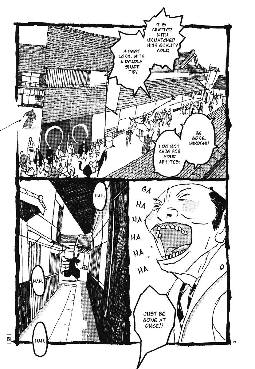 Takemitsu Zamurai Chapter 7 page 19 - Chapter 7: The Wind that Blows Between Life and Death