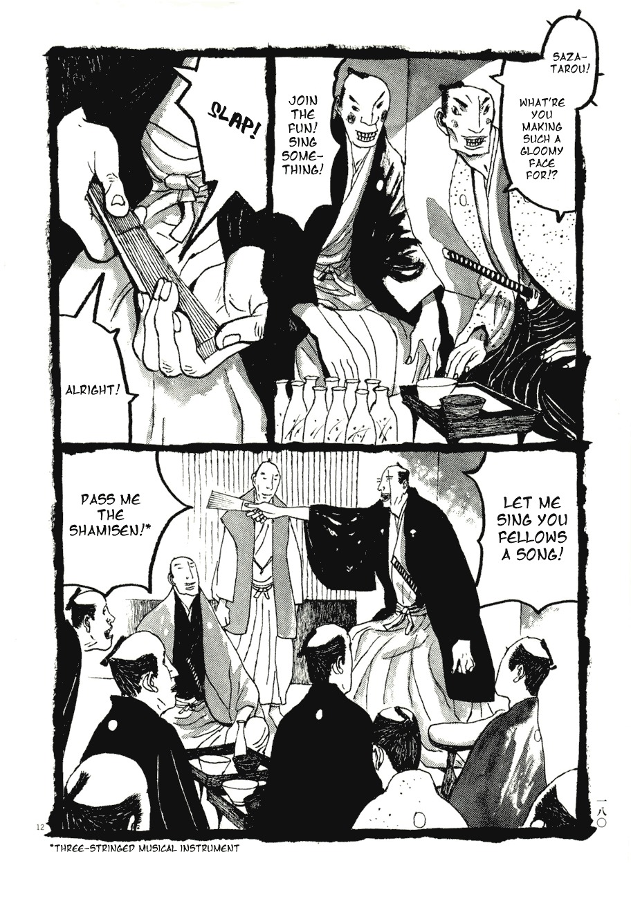 Takemitsu Zamurai Chapter 70 page 12 - Chapter 70: Setting Sun
