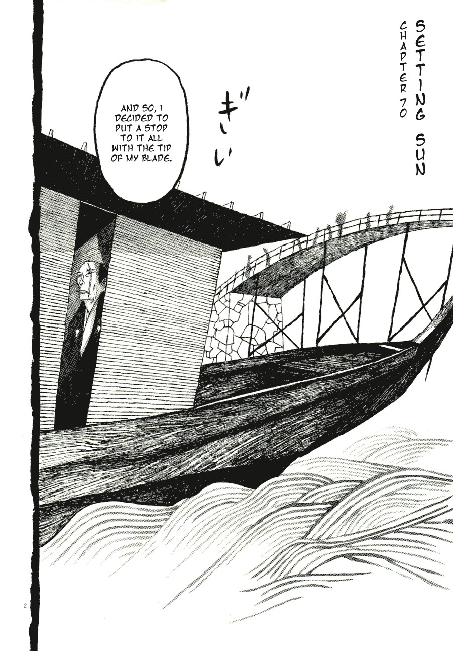 Takemitsu Zamurai Chapter 70 page 2 - Chapter 70: Setting Sun