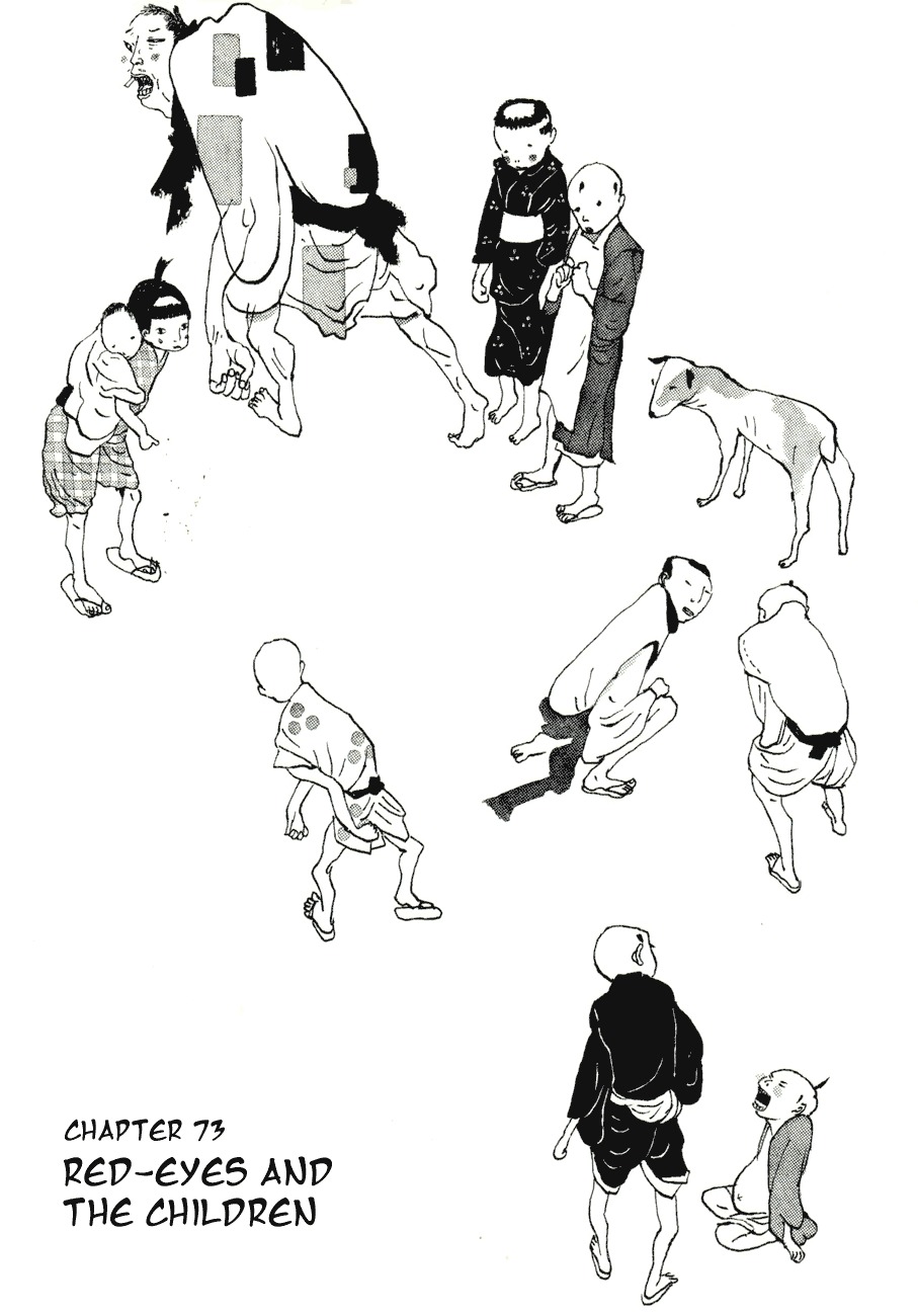 Takemitsu Zamurai Chapter 73 page 1 - Chapter 73: Red-Eyes and the Children