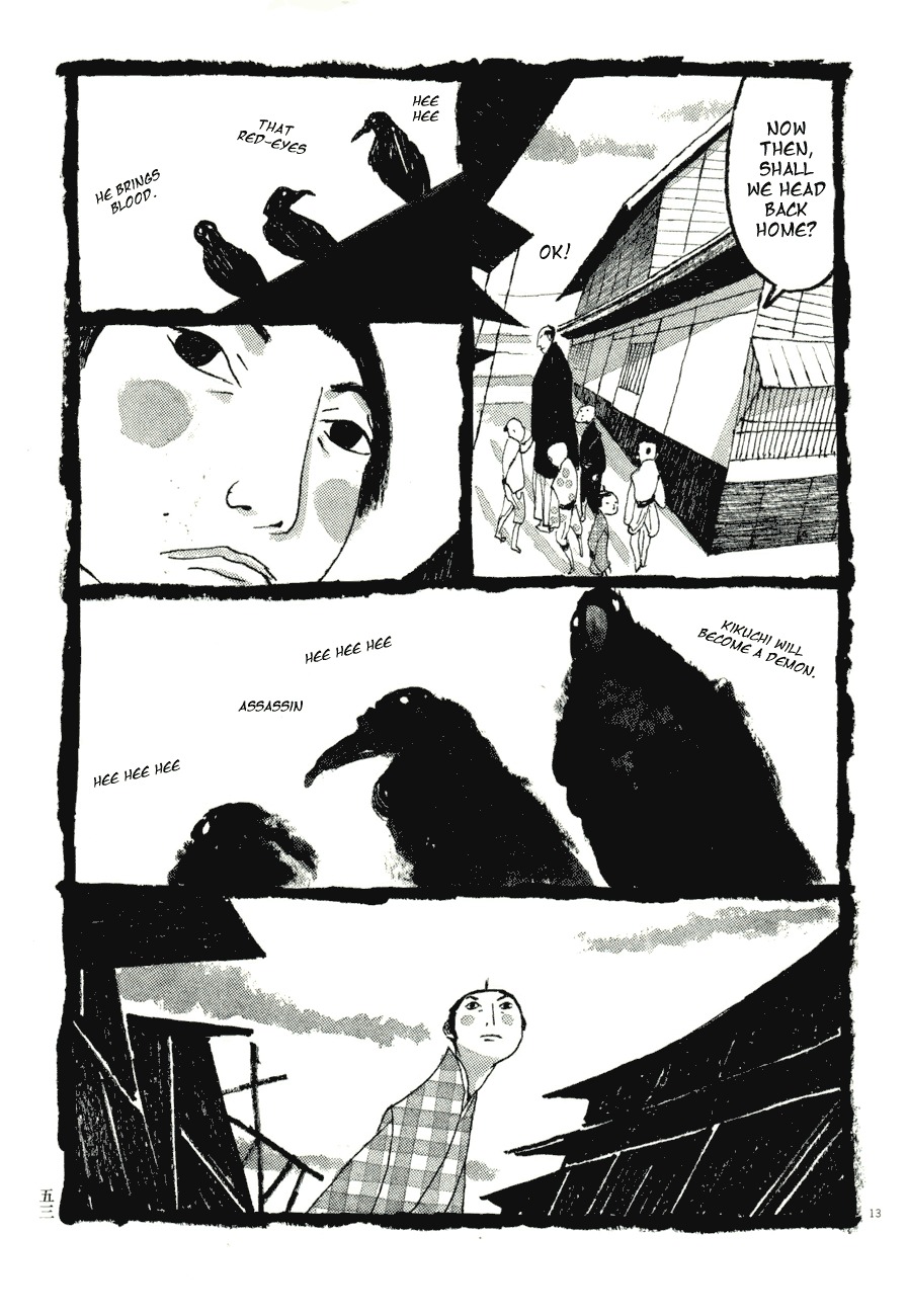 Takemitsu Zamurai Chapter 73 page 13 - Chapter 73: Red-Eyes and the Children