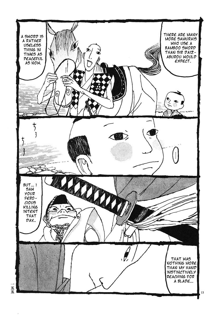 Takemitsu Zamurai Chapter 8 page 13 - Chapter 8: Amidst the Cicadas Cries, A Samurai Reminsces