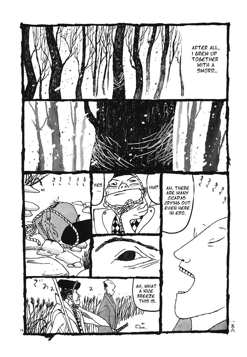 Takemitsu Zamurai Chapter 8 page 14 - Chapter 8: Amidst the Cicadas Cries, A Samurai Reminsces