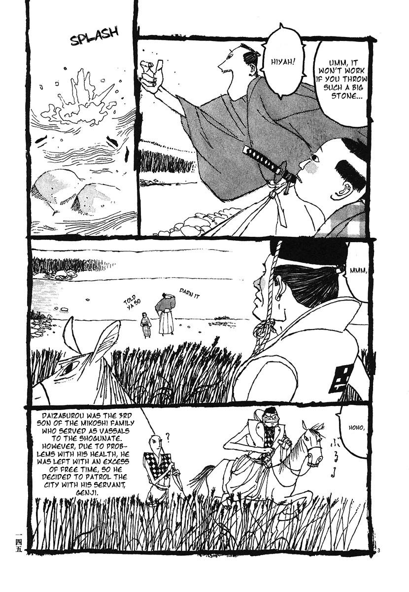 Takemitsu Zamurai Chapter 8 page 3 - Chapter 8: Amidst the Cicadas Cries, A Samurai Reminsces