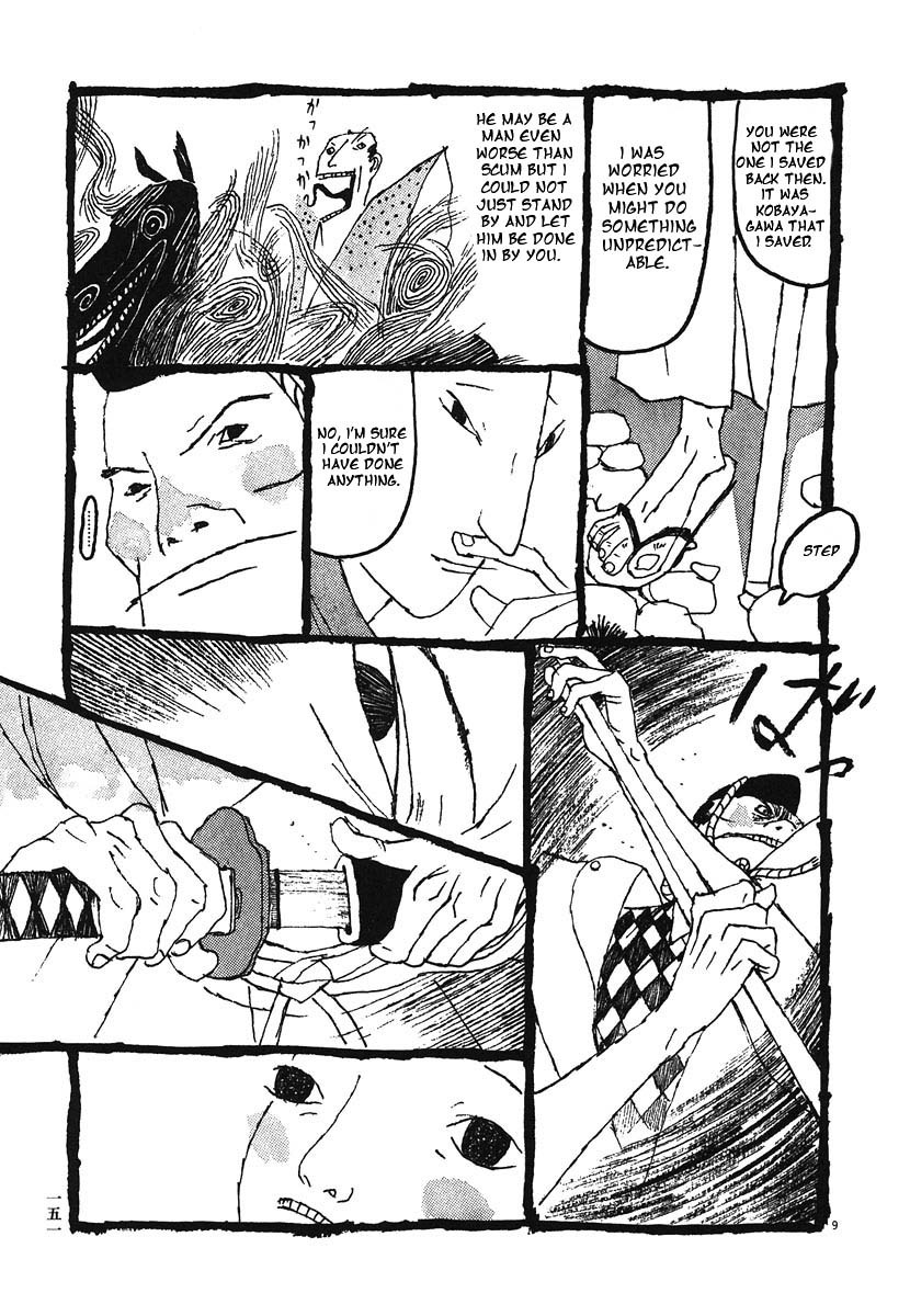 Takemitsu Zamurai Chapter 8 page 9 - Chapter 8: Amidst the Cicadas Cries, A Samurai Reminsces