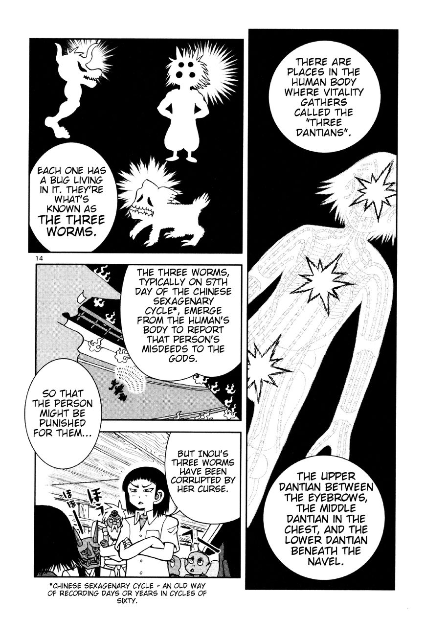 Takeo-chan Bukkairoku Chapter 10 page 14 - Chapter 10 : The Three Worms