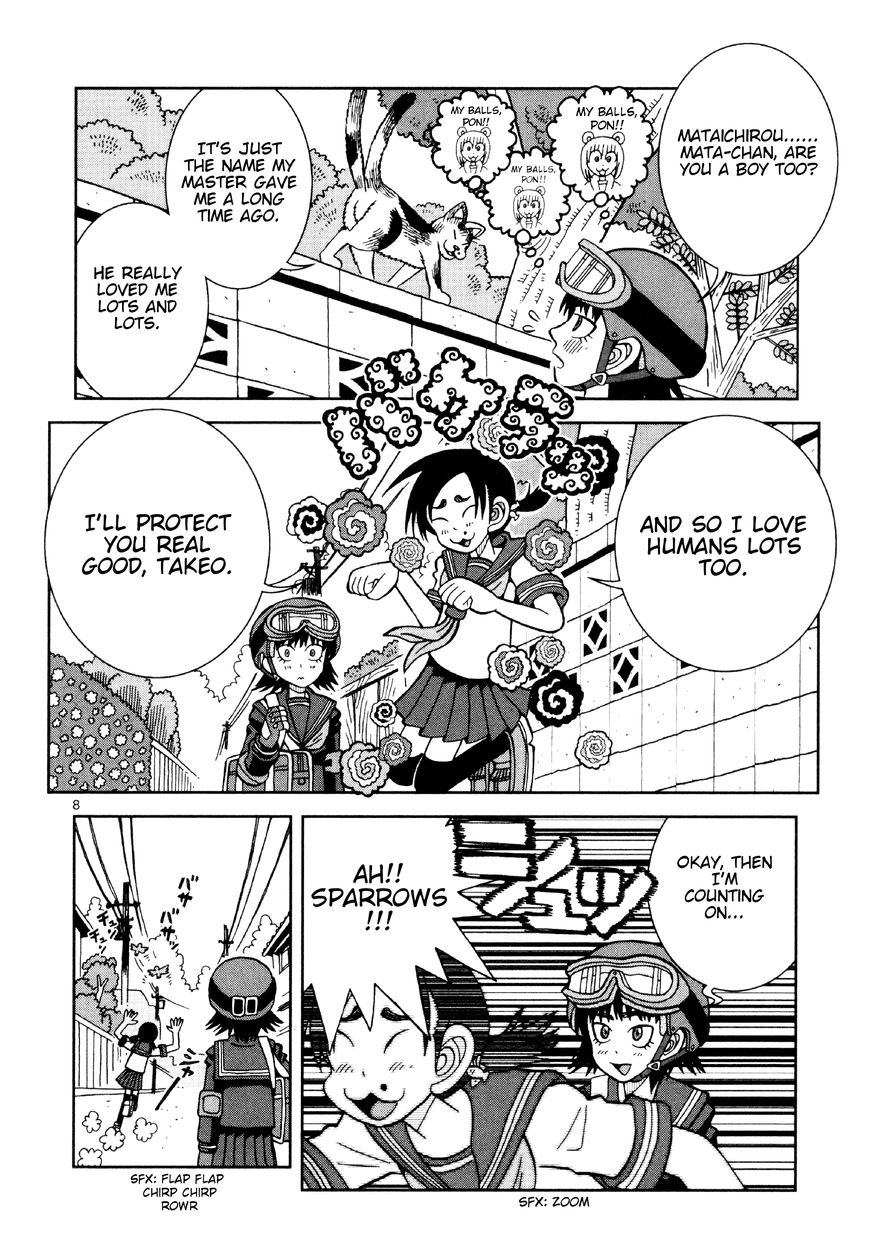 Takeo-chan Bukkairoku Chapter 10 page 8 - Chapter 10 : The Three Worms