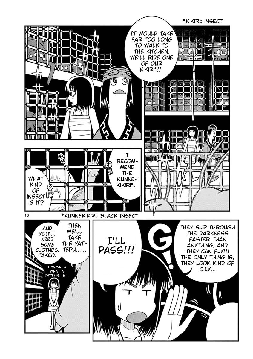 Takeo-chan Bukkairoku Chapter 27 page 16 - Chapter 27 : Please don't step on me