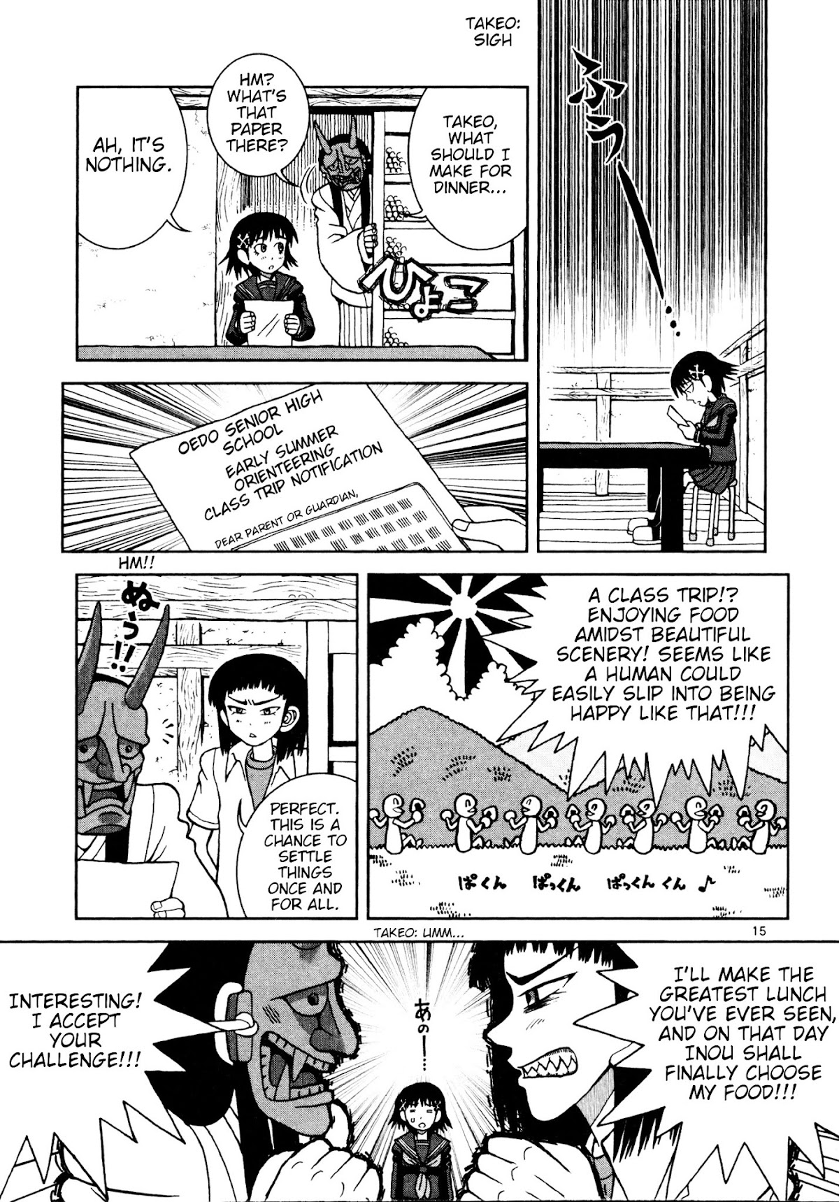 Takeo-chan Bukkairoku Chapter 9 page 15 - Chapter 9 : A Delicious Life