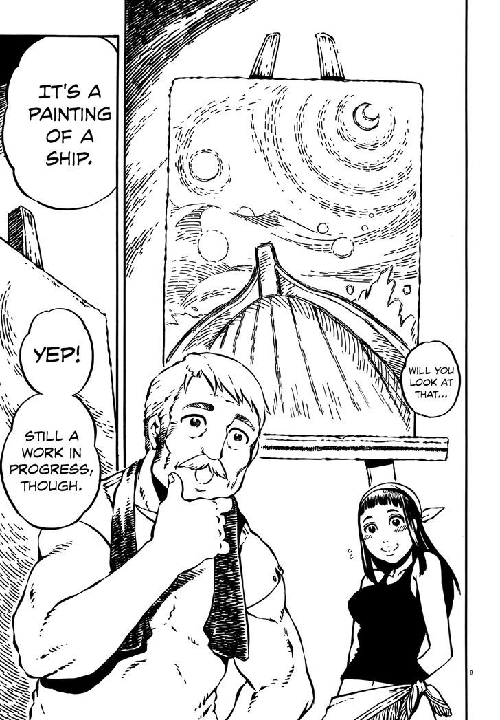 Takitakanosuke no Sanpo Jikan Chapter 10 page 10 - Chapter 10 : A Ship and a Painting