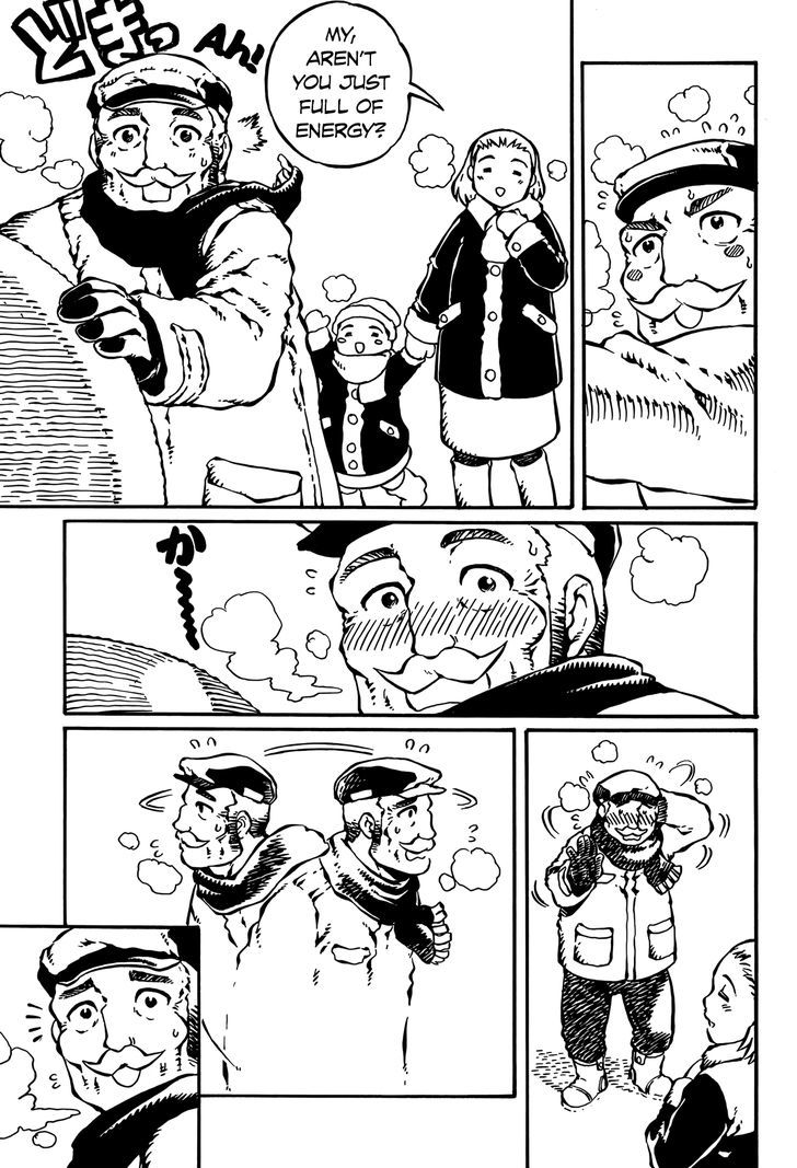 Takitakanosuke no Sanpo Jikan Chapter 13 page 14 - Chapter 13 : Winter Stroll