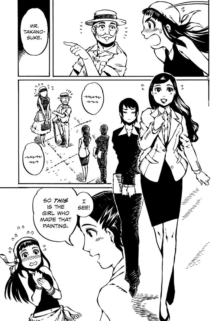 Takitakanosuke no Sanpo Jikan Chapter 17 page 15 - Chapter 17 : Painting of the Sea