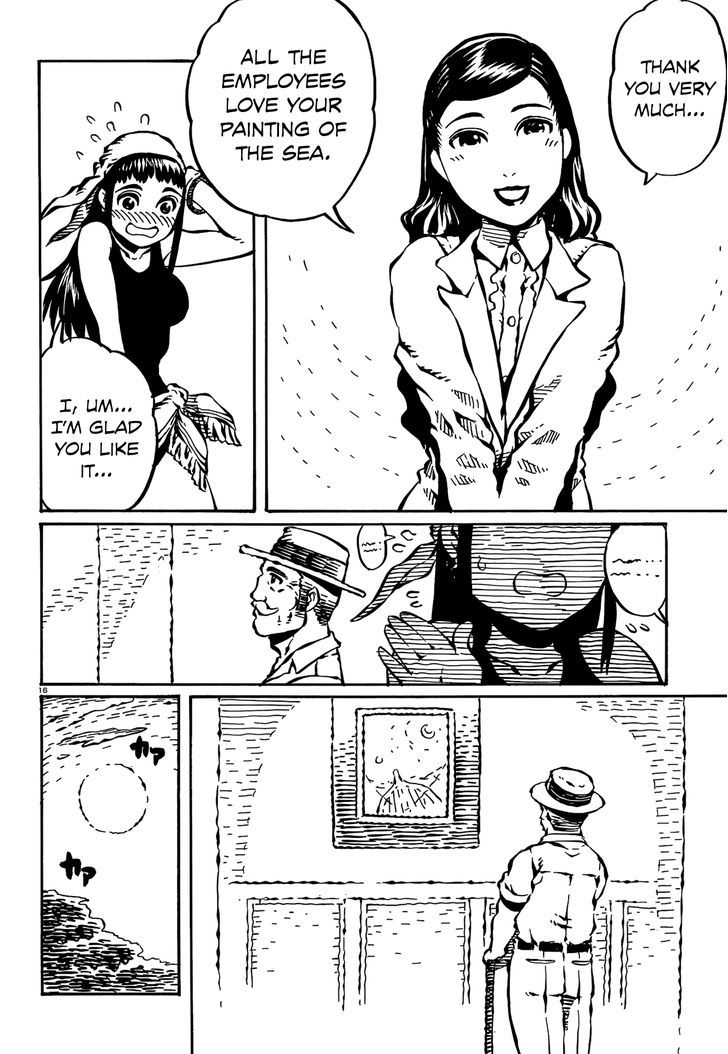Takitakanosuke no Sanpo Jikan Chapter 17 page 16 - Chapter 17 : Painting of the Sea