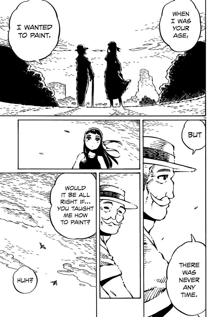 Takitakanosuke no Sanpo Jikan Chapter 17 page 19 - Chapter 17 : Painting of the Sea