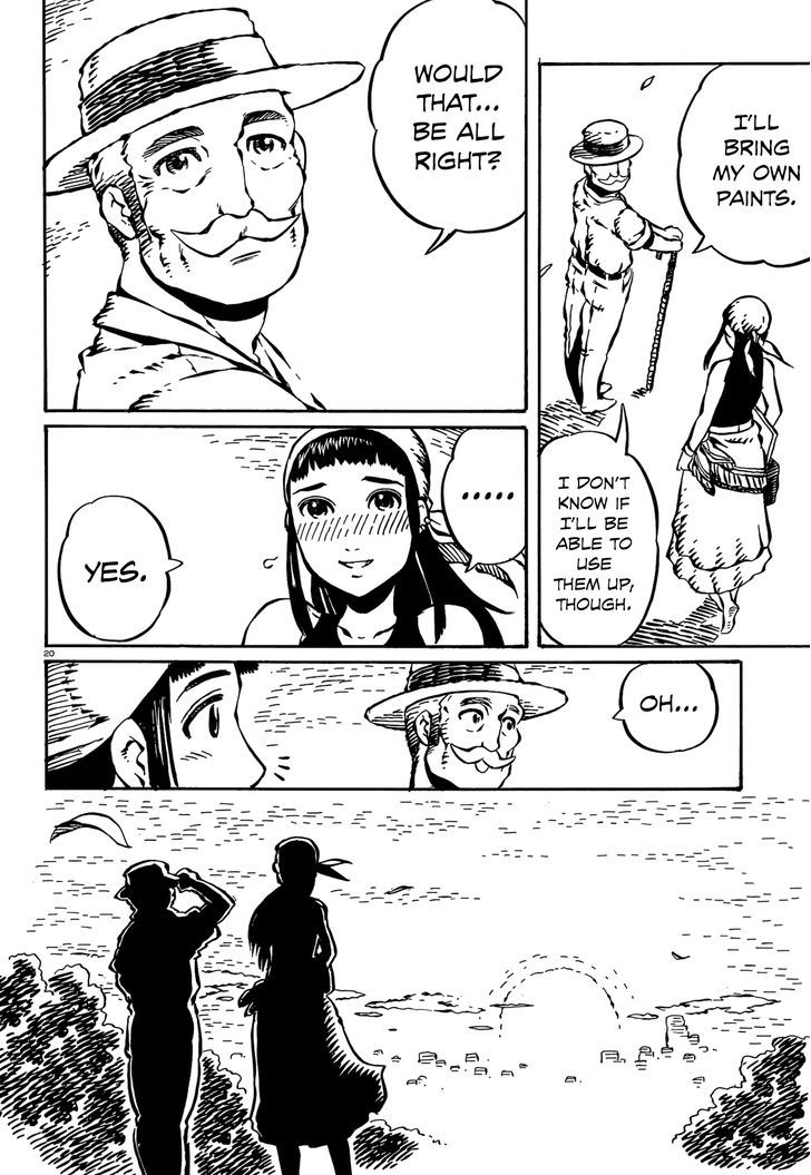 Takitakanosuke no Sanpo Jikan Chapter 17 page 20 - Chapter 17 : Painting of the Sea